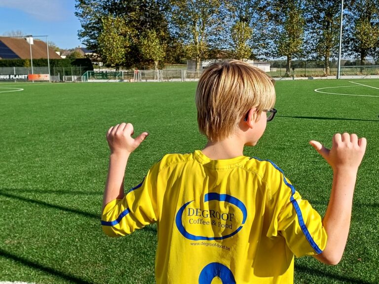 Een klein "voetbal" gelukje met KVVE Massemen